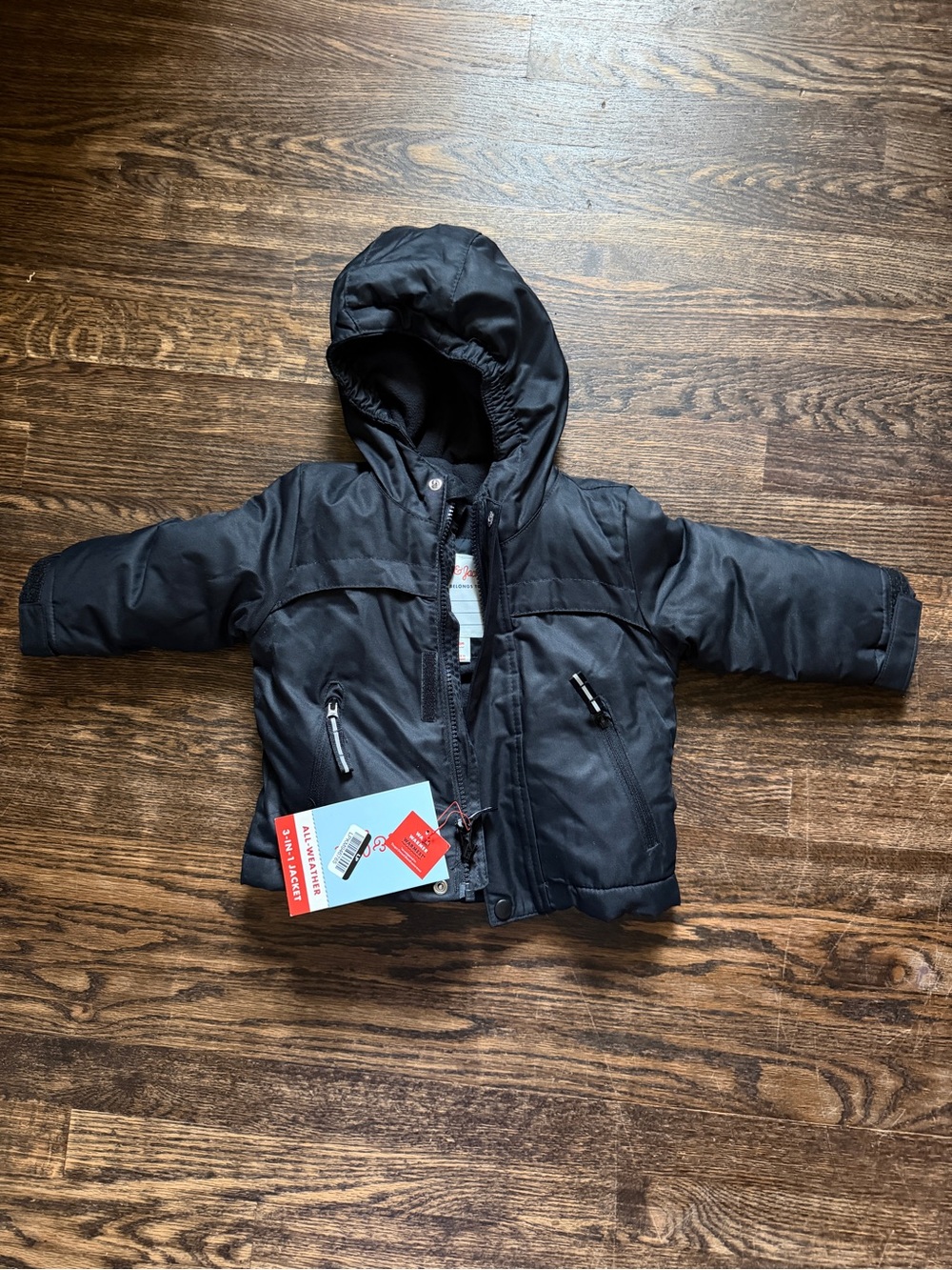 Cat & Jack Toddler 3-in-1 Snowplay Jacket - 12M